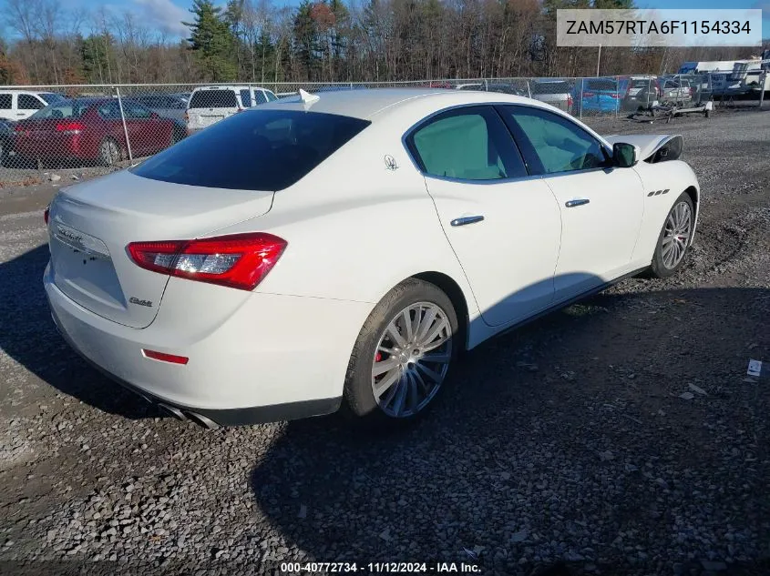 ZAM57RTA6F1154334 2015 Maserati Ghibli S Q4