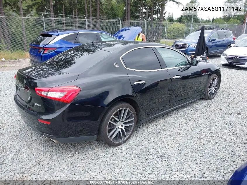 ZAM57XSA6G1171142 2016 Maserati Ghibli