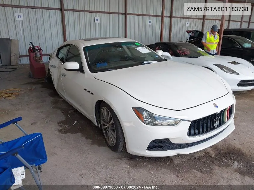 ZAM57RTA8G1183738 2016 Maserati Ghibli S Q4