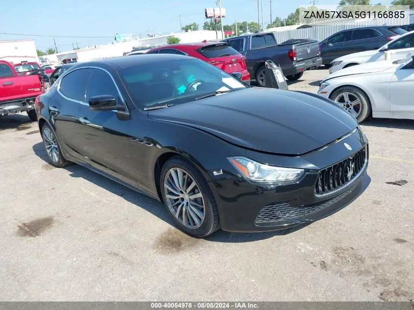 2016 Maserati Ghibli VIN: ZAM57XSA5G1166885 Lot: 40054978