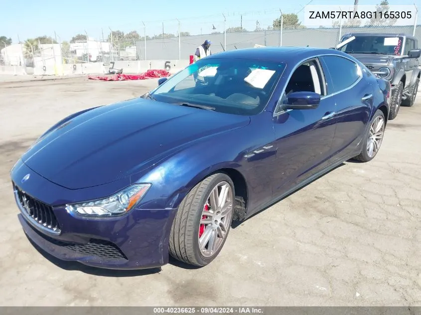 ZAM57RTA8G1165305 2016 Maserati Ghibli S Q4