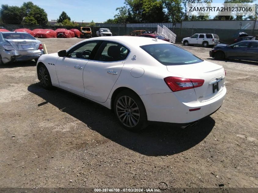 ZAM57RTA2H1237066 2017 Maserati Ghibli S Q4