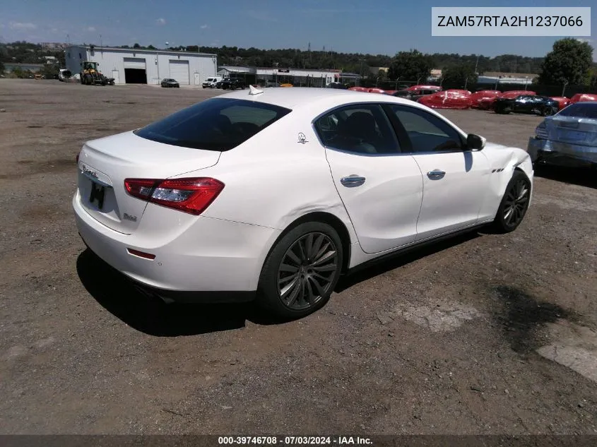 ZAM57RTA2H1237066 2017 Maserati Ghibli S Q4