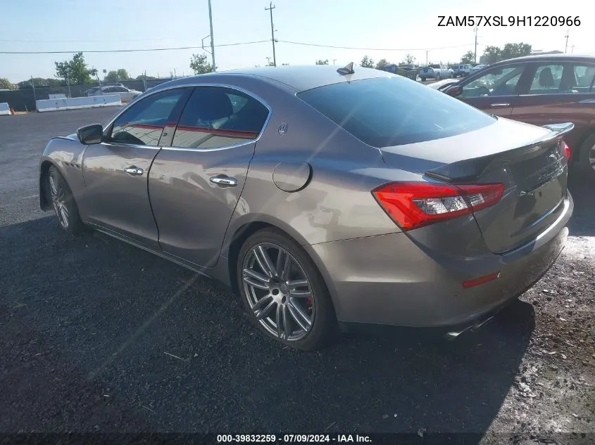 ZAM57XSL9H1220966 2017 Maserati Ghibli