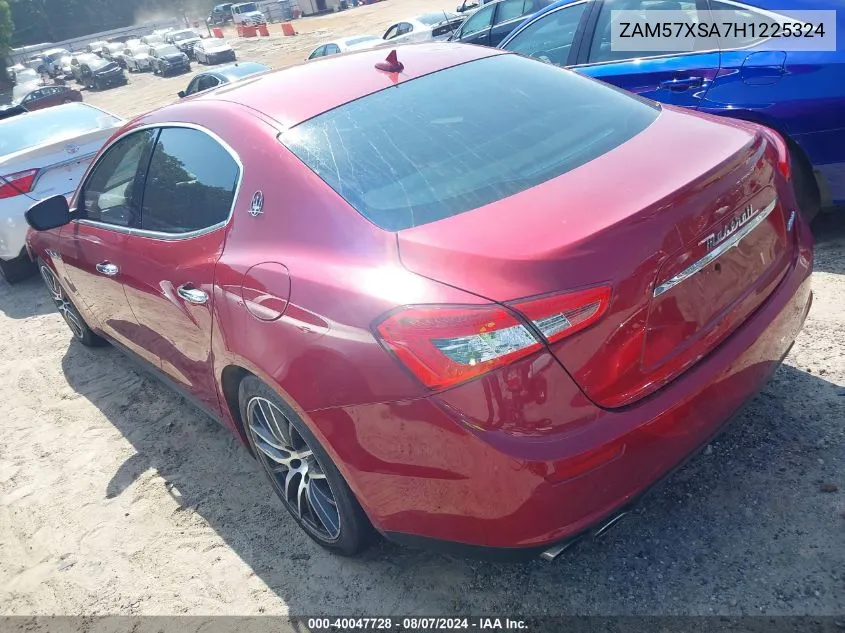 ZAM57XSA7H1225324 2017 Maserati Ghibli