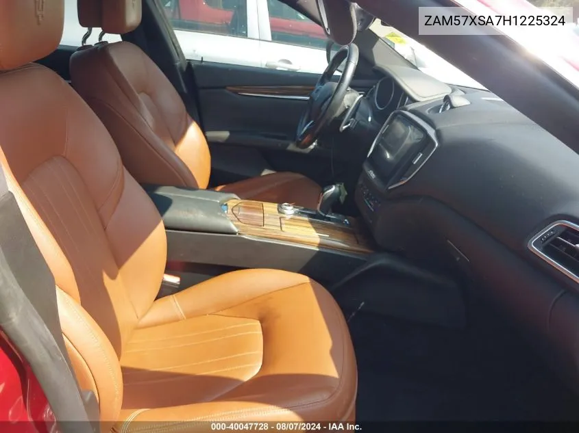 ZAM57XSA7H1225324 2017 Maserati Ghibli