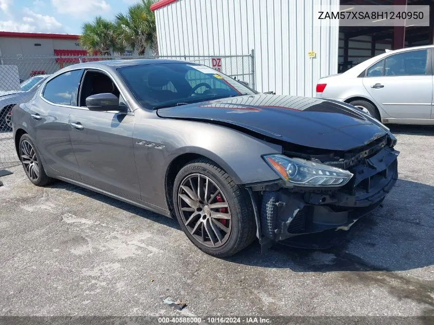 ZAM57XSA8H1240950 2017 Maserati Ghibli