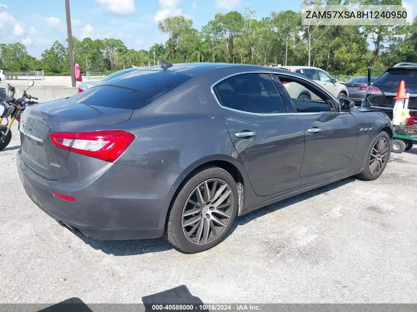 ZAM57XSA8H1240950 2017 Maserati Ghibli