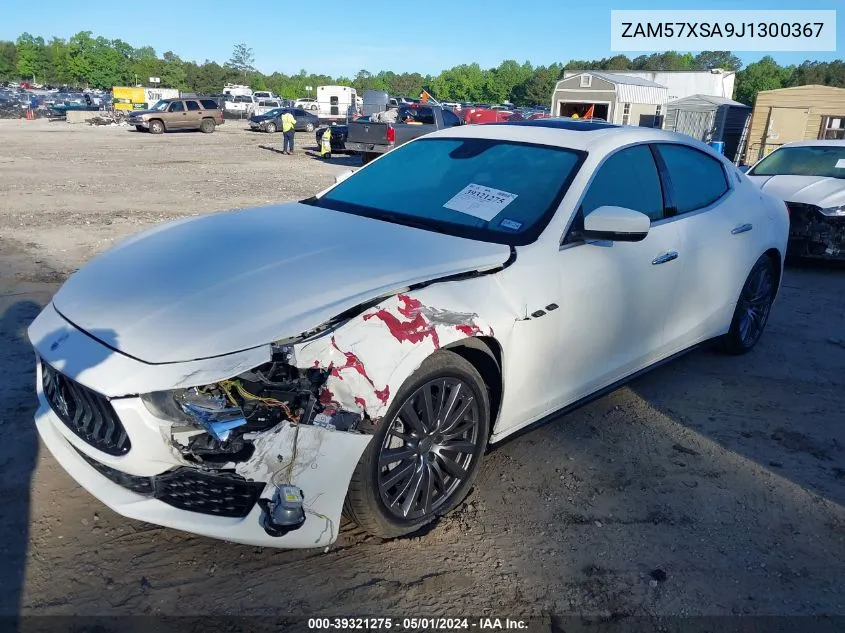 ZAM57XSA9J1300367 2018 Maserati Ghibli