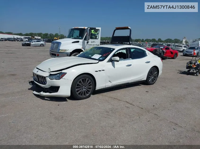 ZAM57YTA4J1300846 2018 Maserati Ghibli S Q4