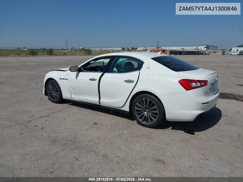 ZAM57YTA4J1300846 2018 Maserati Ghibli S Q4