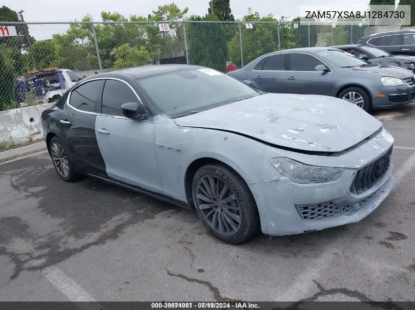 2018 Maserati Ghibli VIN: ZAM57XSA8J1284730 Lot: 39871081