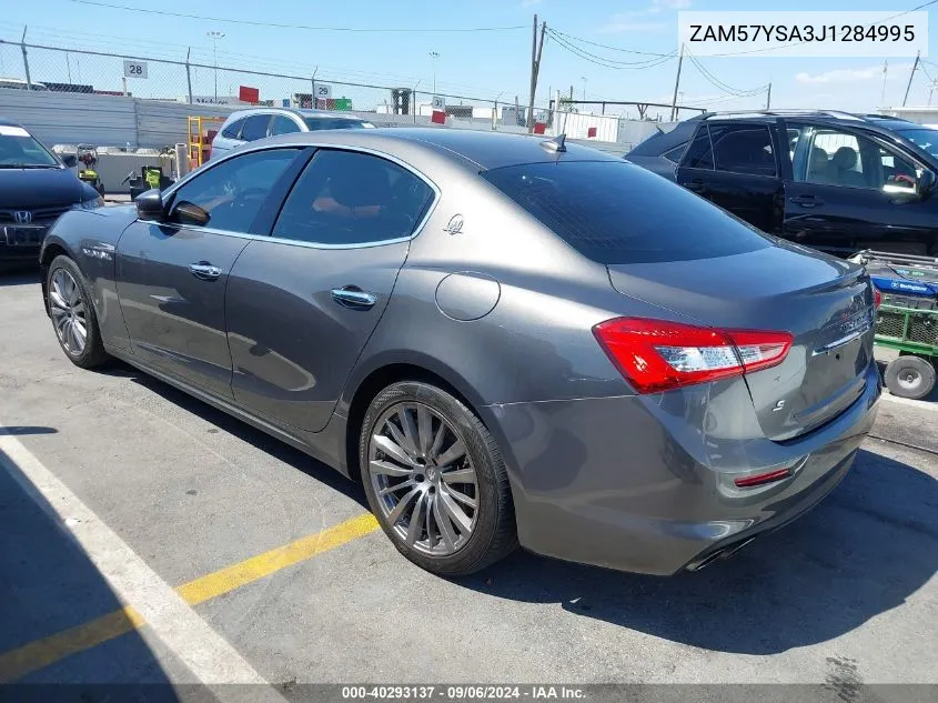 2018 Maserati Ghibli S VIN: ZAM57YSA3J1284995 Lot: 40293137