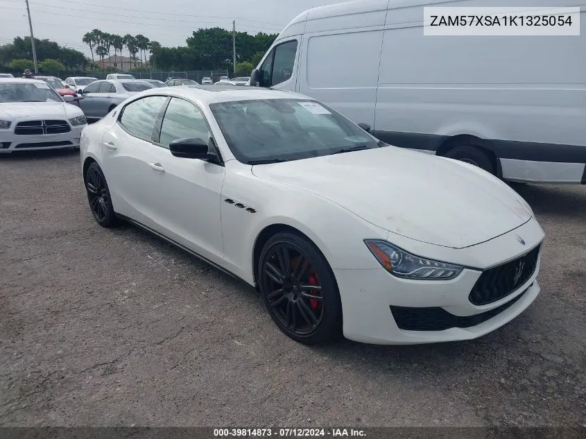 2019 Maserati Ghibli VIN: ZAM57XSA1K1325054 Lot: 39814873