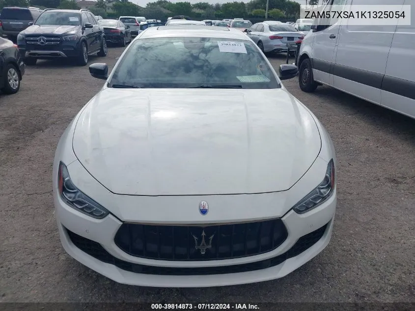 2019 Maserati Ghibli VIN: ZAM57XSA1K1325054 Lot: 39814873