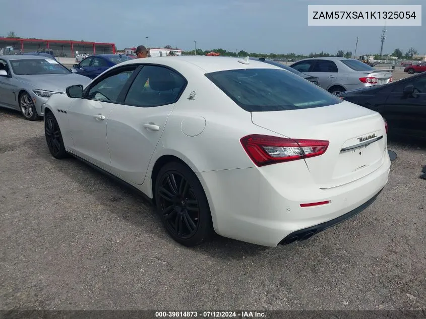 2019 Maserati Ghibli VIN: ZAM57XSA1K1325054 Lot: 39814873