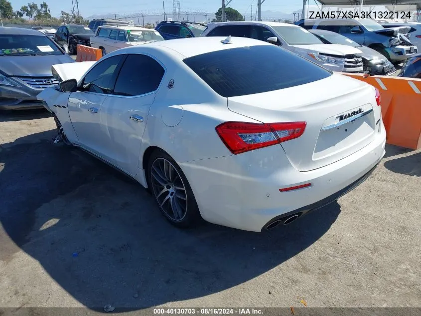 ZAM57XSA3K1322124 2019 Maserati Ghibli