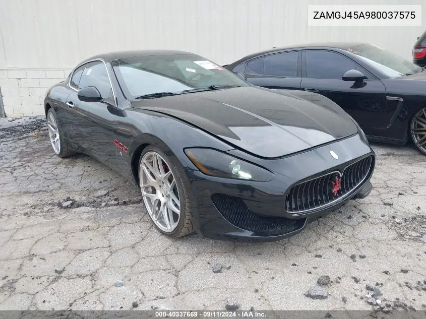 2008 Maserati Granturismo VIN: ZAMGJ45A980037575 Lot: 40337669