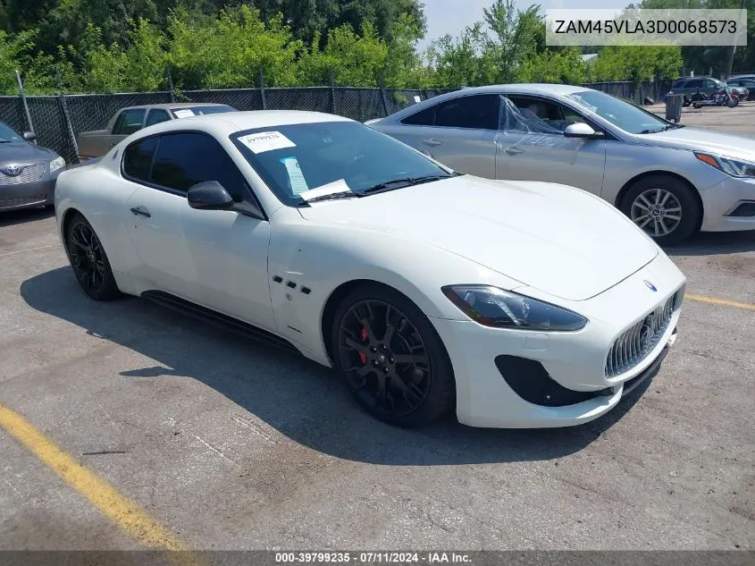 ZAM45VLA3D0068573 2013 Maserati Granturismo Mc/Sport