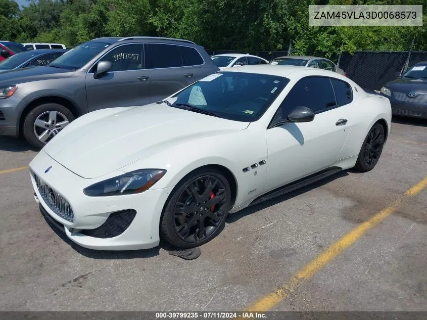 ZAM45VLA3D0068573 2013 Maserati Granturismo Mc/Sport