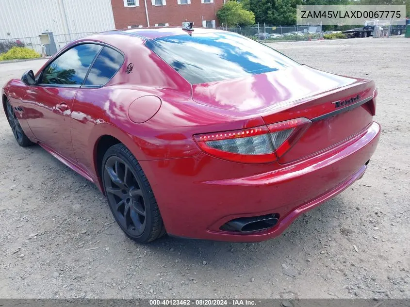 ZAM45VLAXD0067775 2013 Maserati Granturismo Mc/Sport