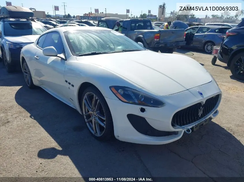 2013 Maserati Granturismo Mc/Sport VIN: ZAM45VLA1D0069303 Lot: 40813953