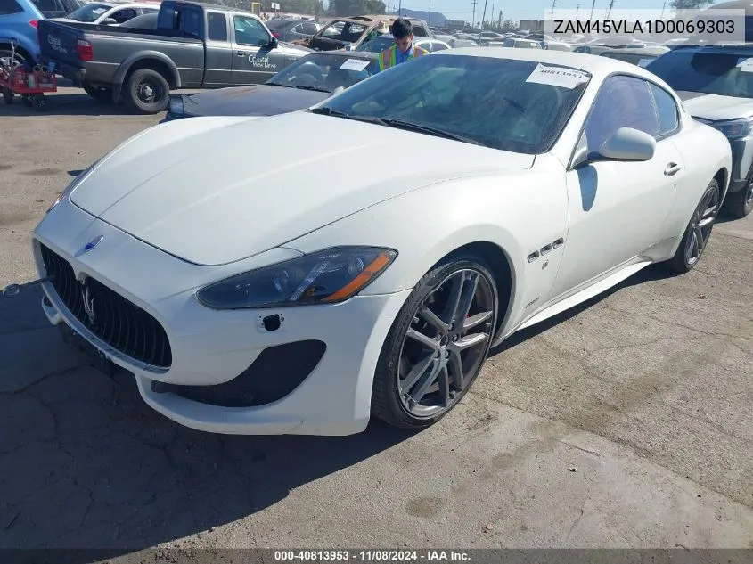 2013 Maserati Granturismo Mc/Sport VIN: ZAM45VLA1D0069303 Lot: 40813953