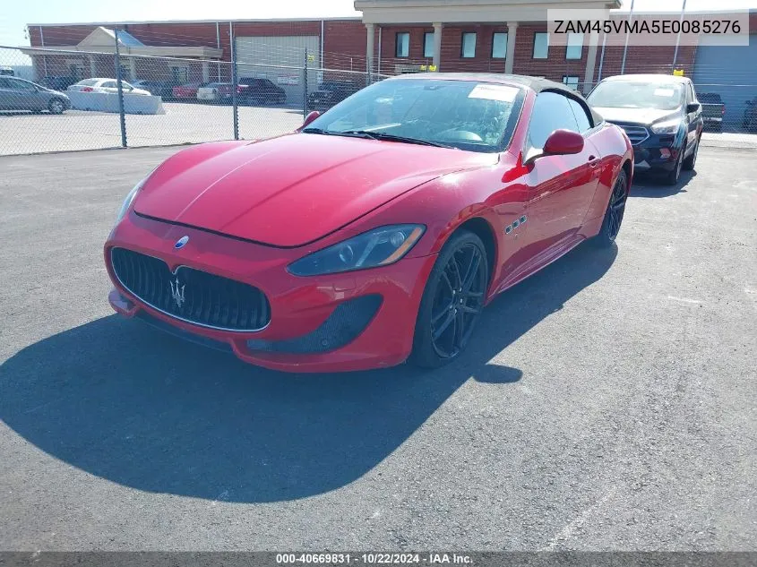 2014 Maserati Granturismo Mc/Sport VIN: ZAM45VMA5E0085276 Lot: 40669831