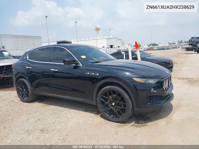 ZN661XUA2HX238629 2017 Maserati Levante