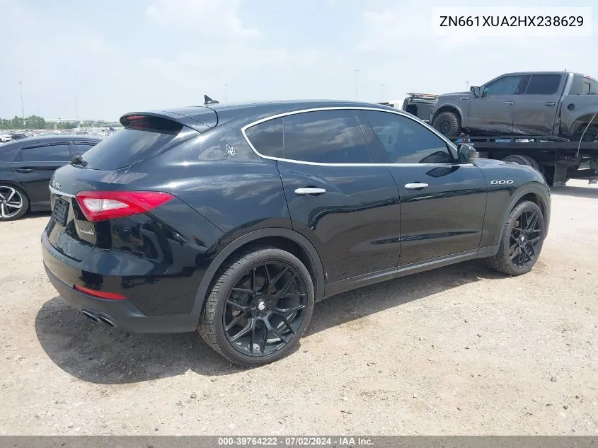 ZN661XUA2HX238629 2017 Maserati Levante