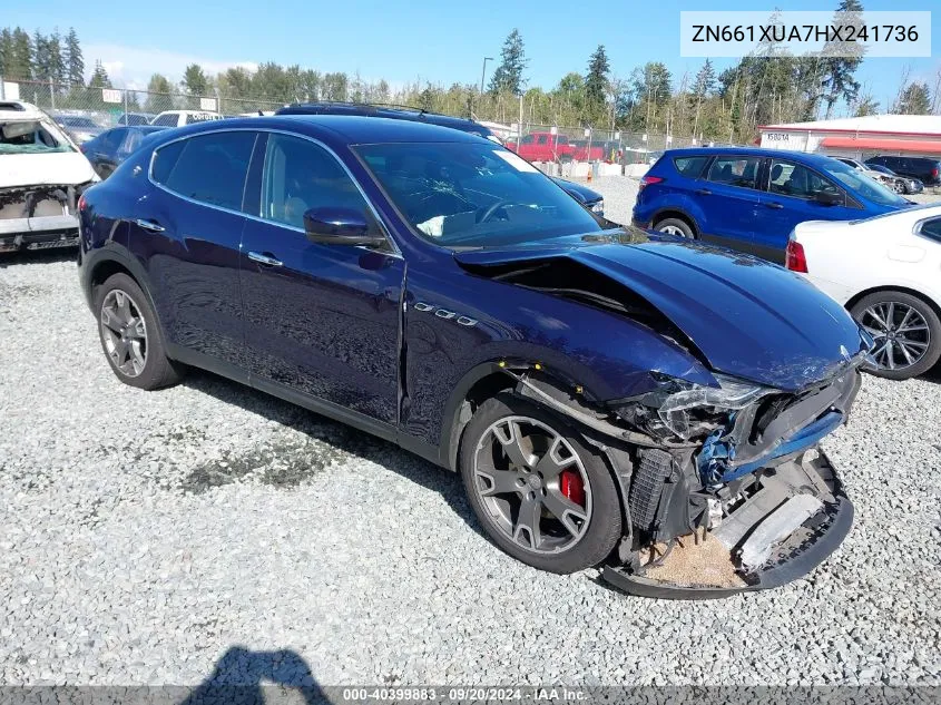 2017 Maserati Levante VIN: ZN661XUA7HX241736 Lot: 40399883