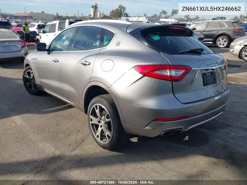 ZN661XUL5HX246662 2017 Maserati Levante