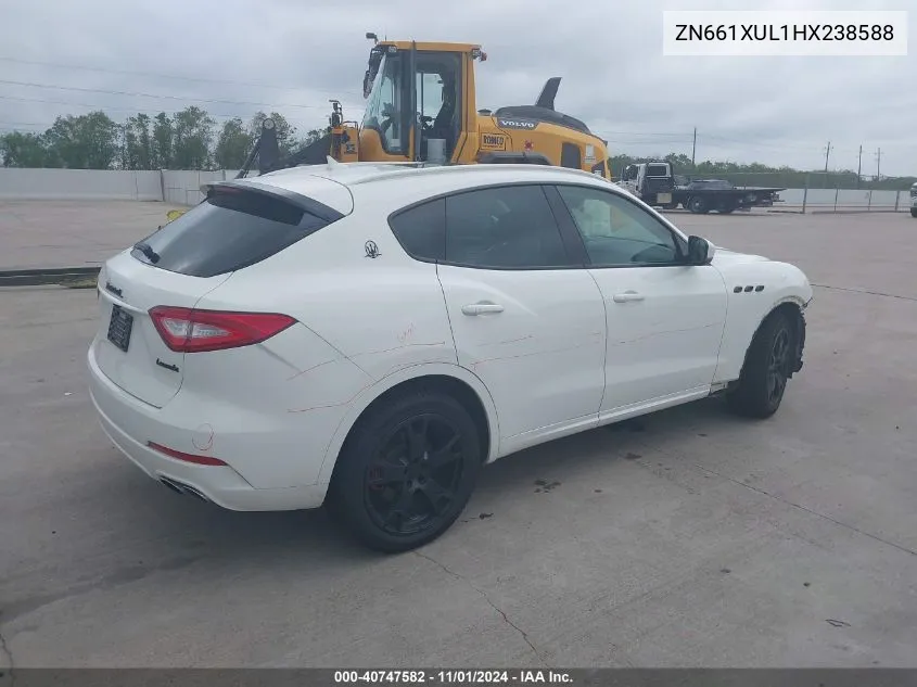 2017 Maserati Levante VIN: ZN661XUL1HX238588 Lot: 40747582