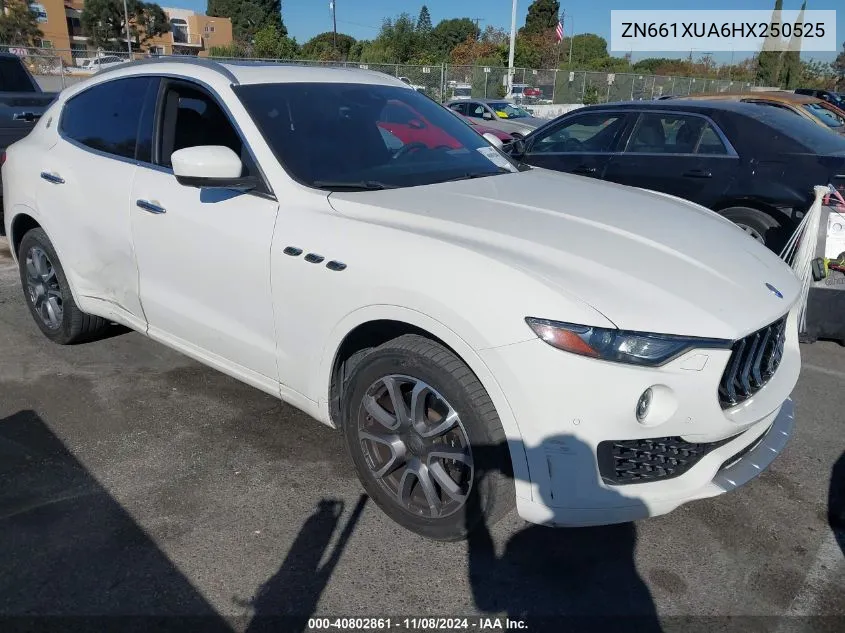 2017 Maserati Levante VIN: ZN661XUA6HX250525 Lot: 40802861