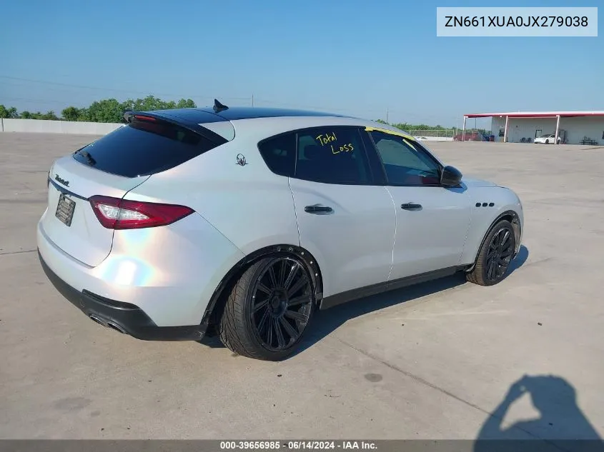 ZN661XUA0JX279038 2018 Maserati Levante