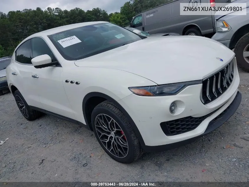 ZN661XUA3JX269801 2018 Maserati Levante