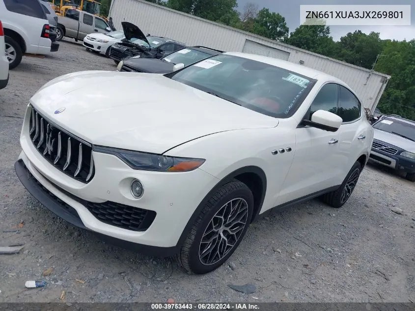 ZN661XUA3JX269801 2018 Maserati Levante