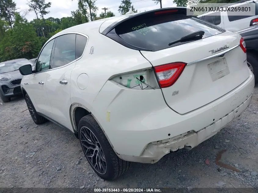 ZN661XUA3JX269801 2018 Maserati Levante