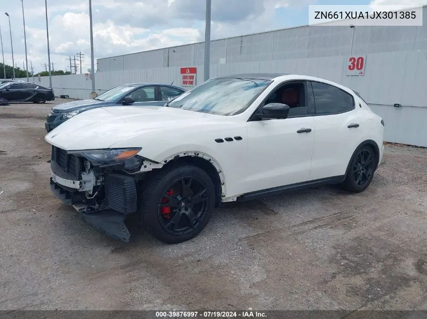 ZN661XUA1JX301385 2018 Maserati Levante