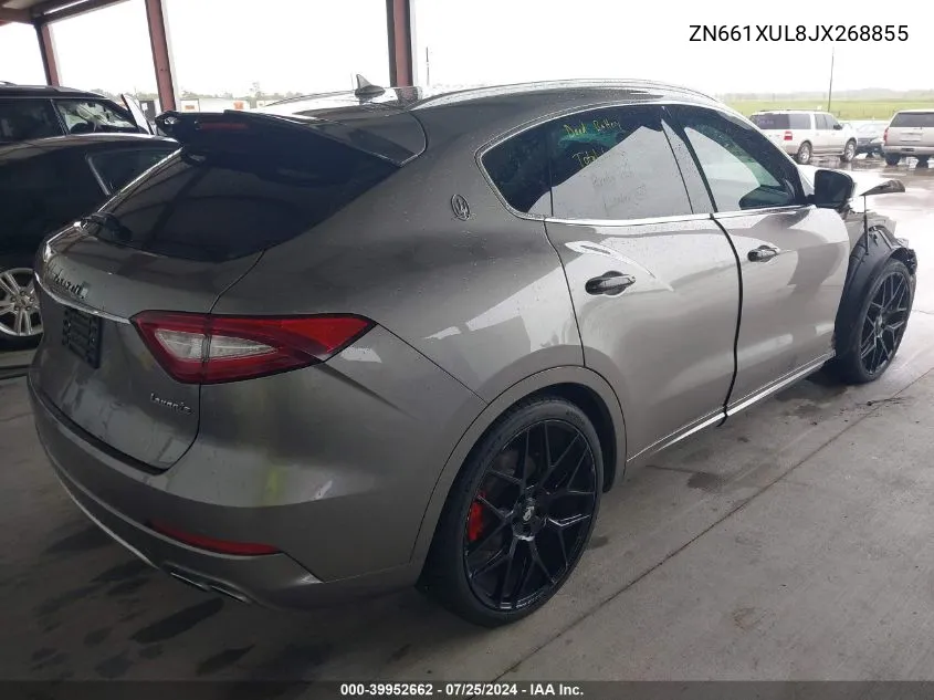 2018 Maserati Levante Granlusso VIN: ZN661XUL8JX268855 Lot: 39952662