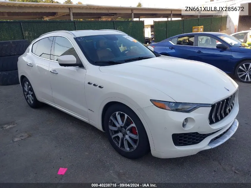 ZN661XUL8JX285672 2018 Maserati Levante Granlusso