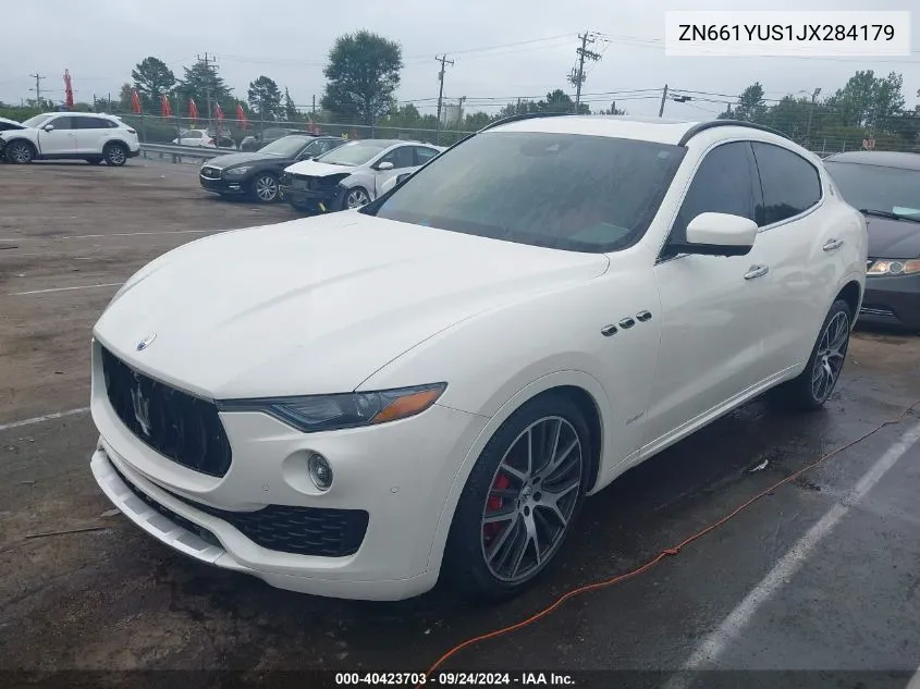 2018 Maserati Levante S Gransport VIN: ZN661YUS1JX284179 Lot: 40423703