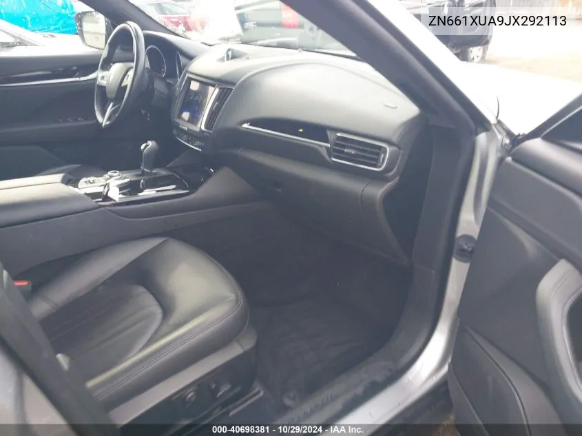 ZN661XUA9JX292113 2018 Maserati Levante