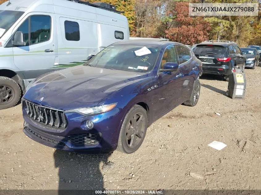 2018 Maserati Levante VIN: ZN661XUA4JX279088 Lot: 40700751