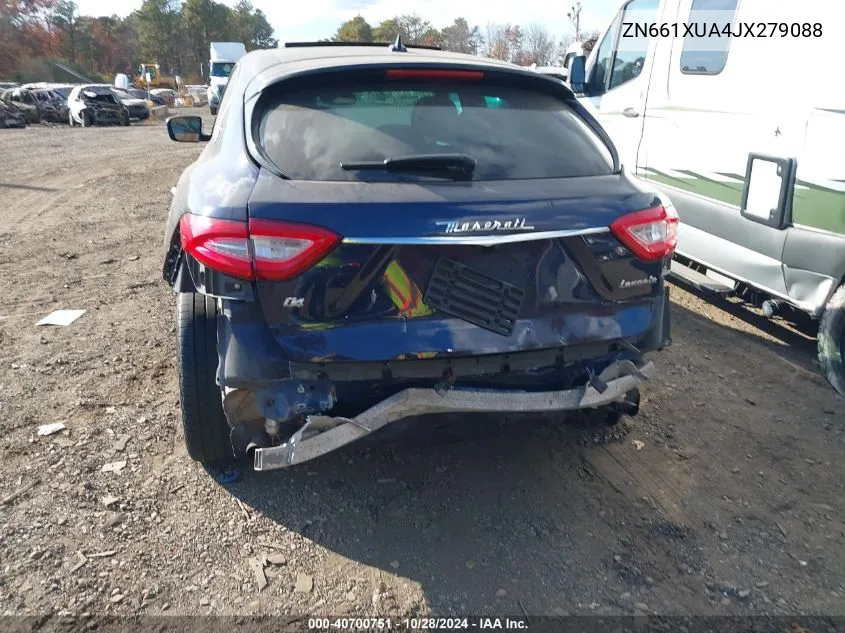 2018 Maserati Levante VIN: ZN661XUA4JX279088 Lot: 40700751