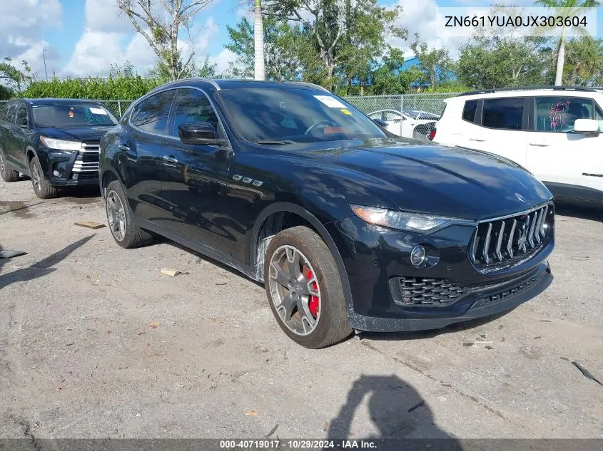 ZN661YUA0JX303604 2018 Maserati Levante S