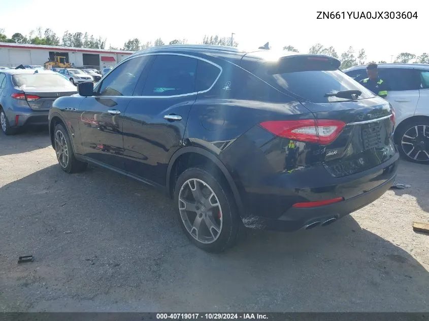 ZN661YUA0JX303604 2018 Maserati Levante S