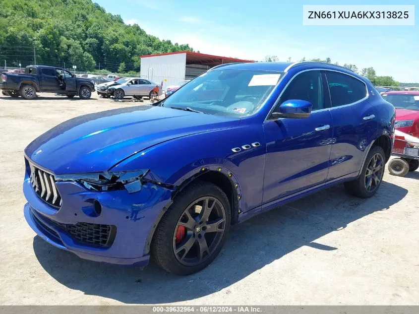 2019 Maserati Levante VIN: ZN661XUA6KX313825 Lot: 39632964