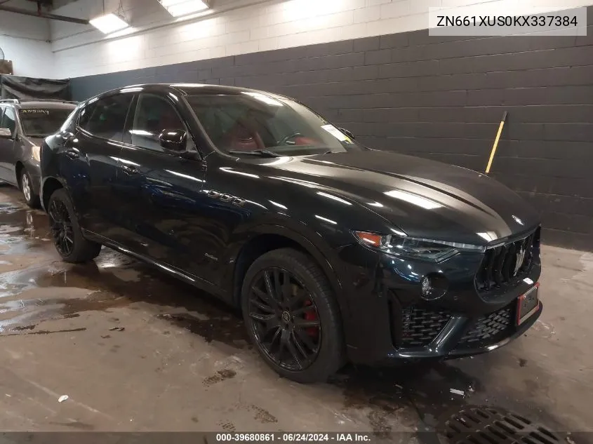 2019 Maserati Levante Gransport VIN: ZN661XUS0KX337384 Lot: 39680861