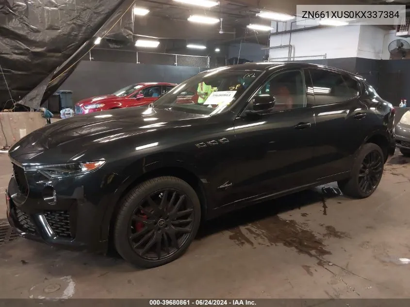 2019 Maserati Levante Gransport VIN: ZN661XUS0KX337384 Lot: 39680861